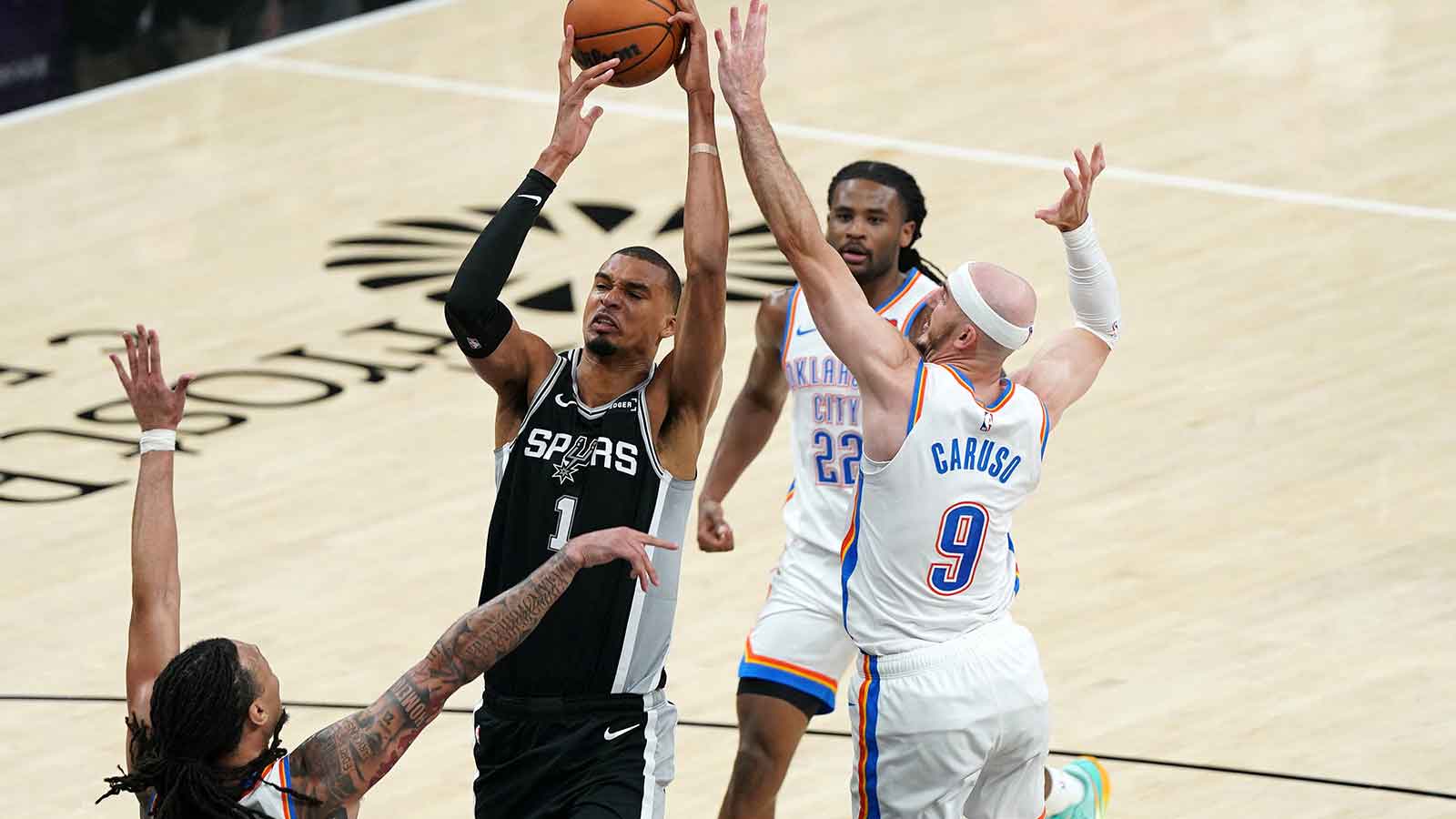 Spurs force Game 7 with blowout of Thunder led by Victor Wembanyama