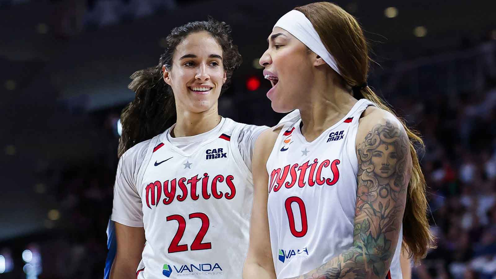 Shakira Austin’s ‘proud’ reaction to Sonia Citron’s 26-point game vs. Tempo