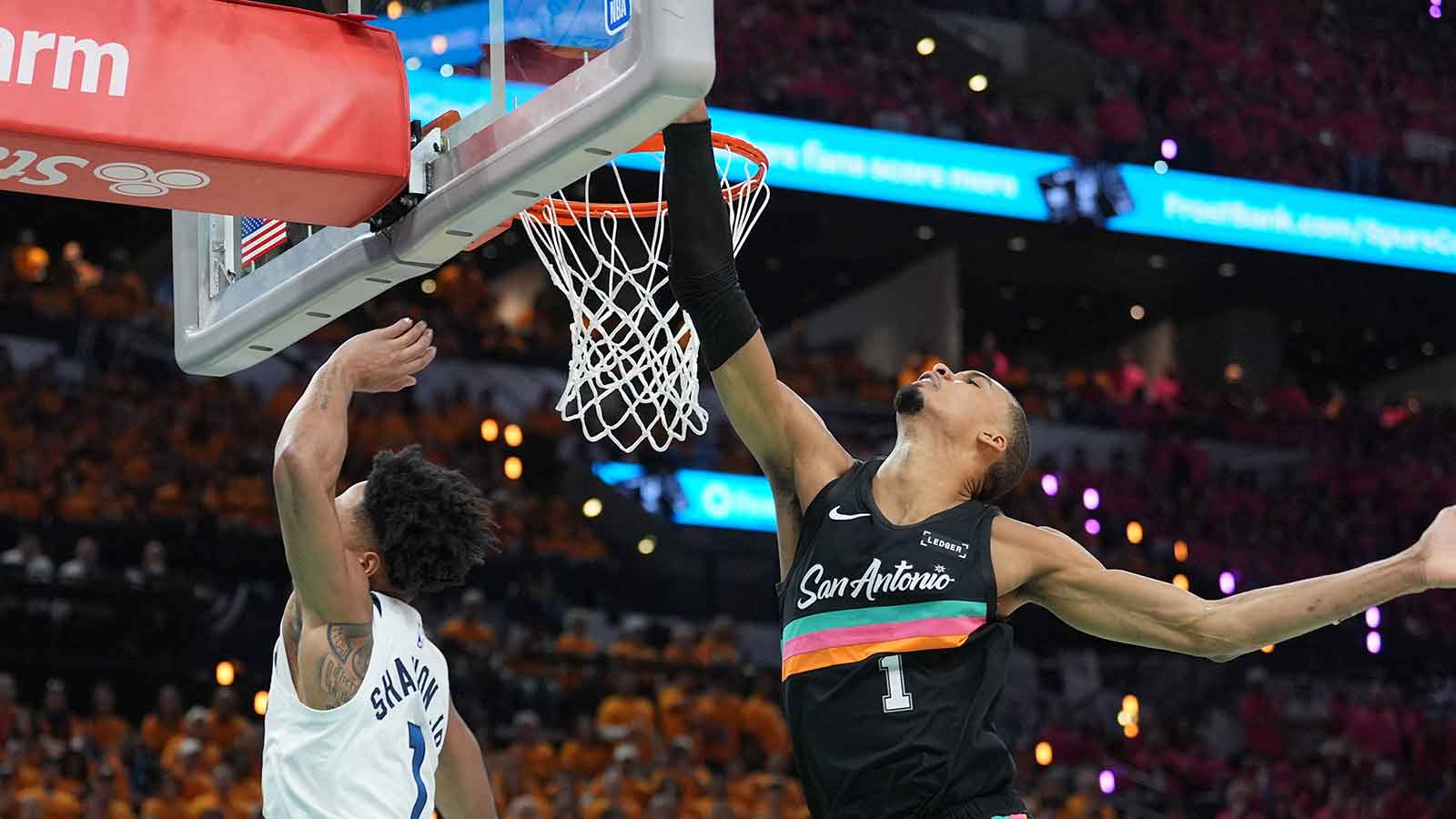 Spurs’ Victor Wembanyama makes history with block streak last seen in 2001