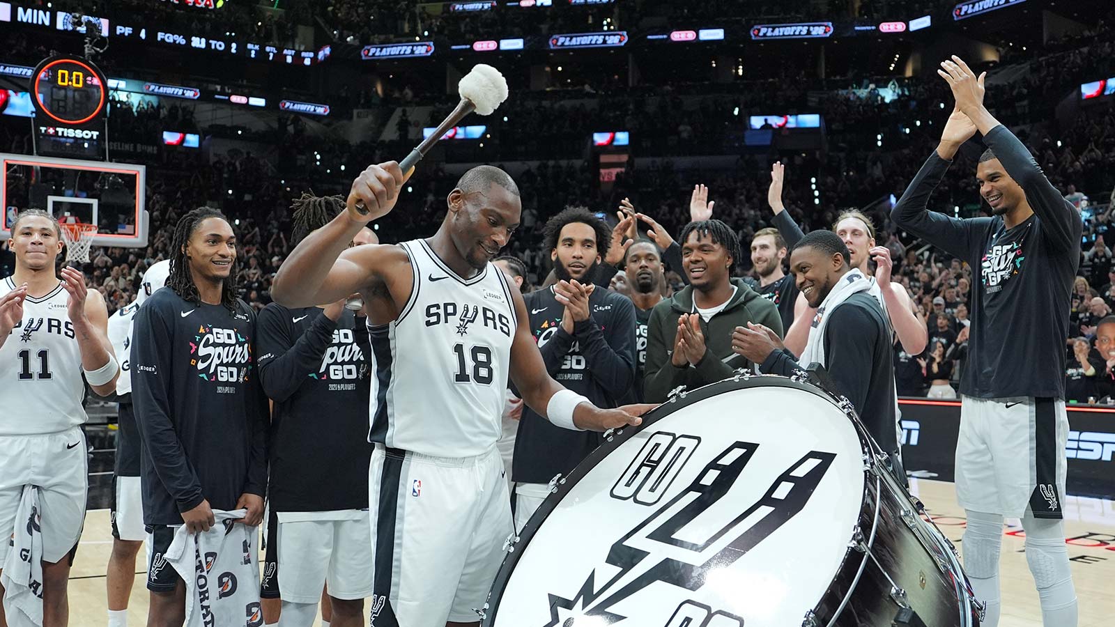 Spurs’ Bismack Biyombo grabs attention with IG post after WCF win