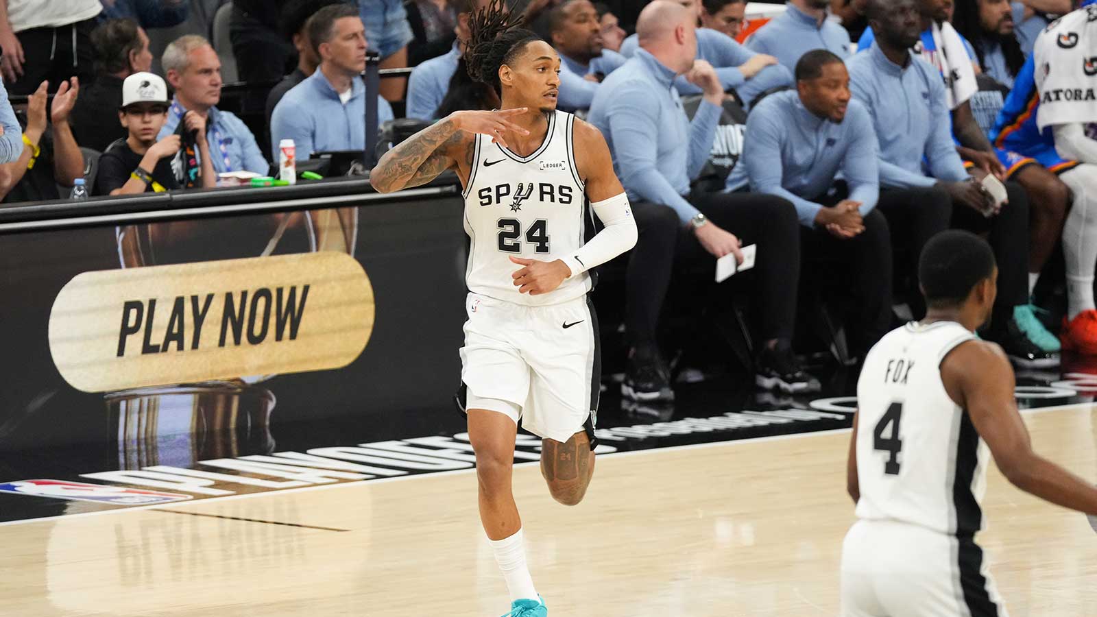 Spurs’ Devin Vassell talks response to Thunder’s physicality