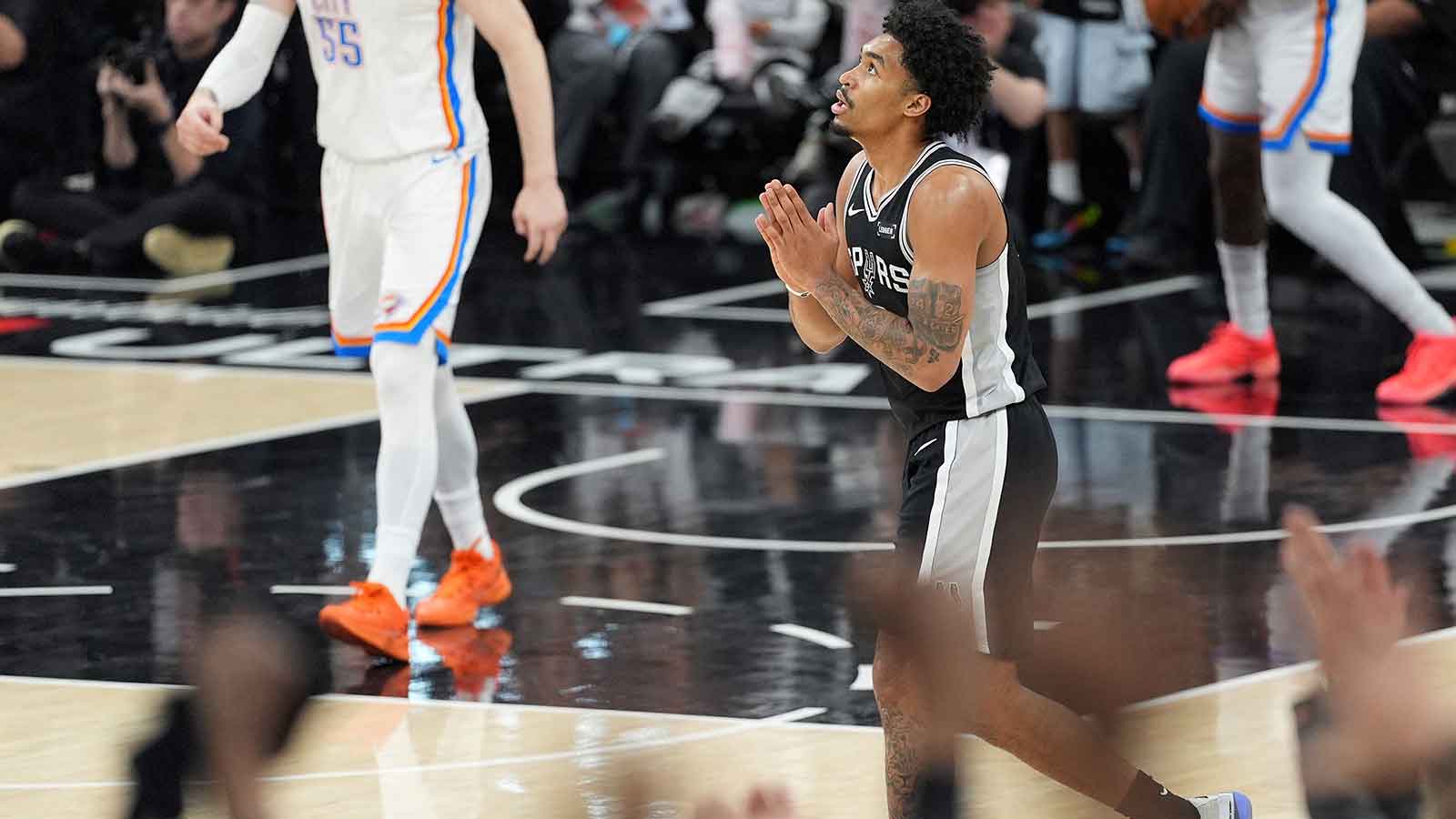 Spurs’ Dylan Harper knew Victor Wembanyama would dominate Game 6 after pregame outfit