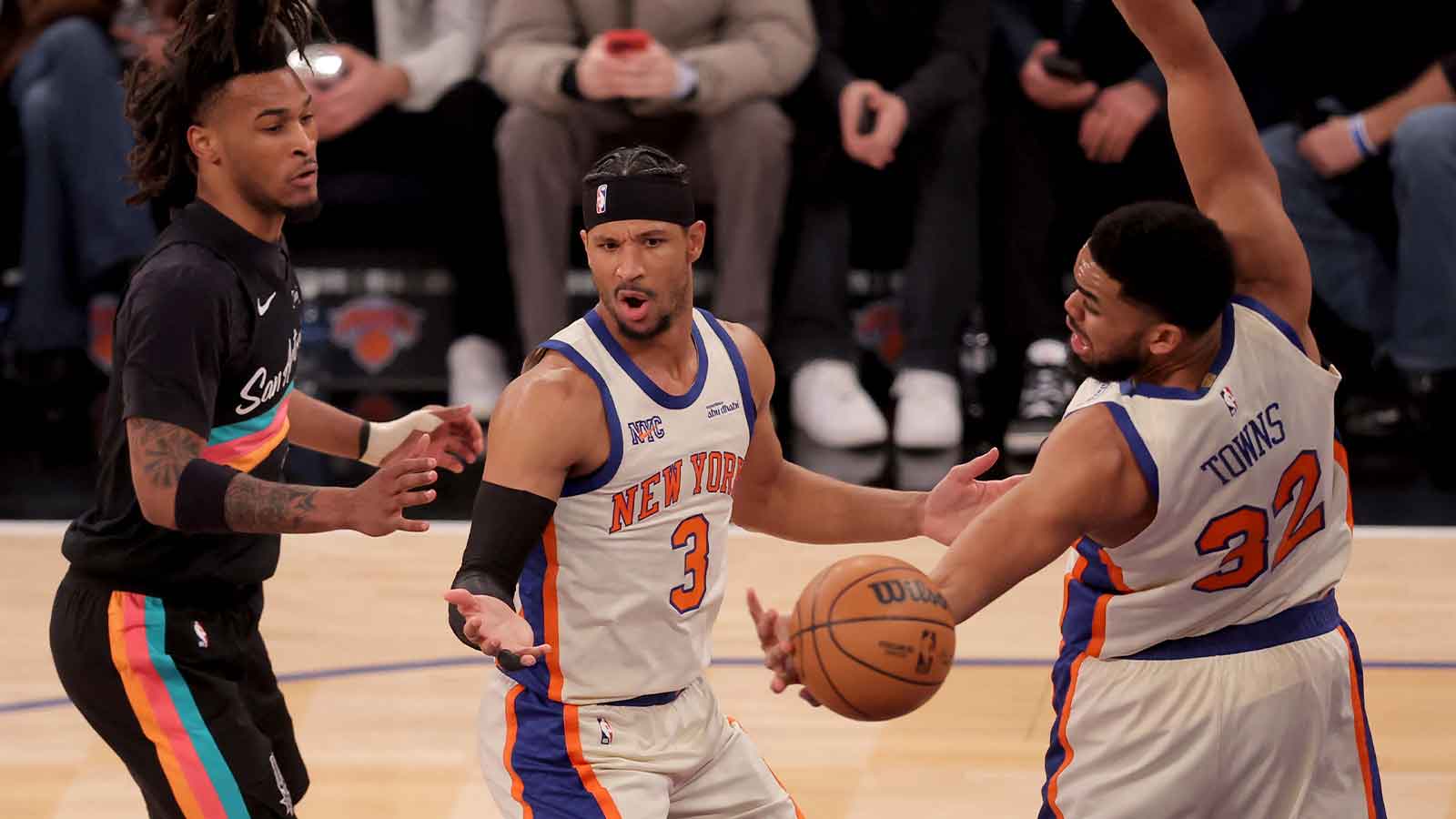 Knicks' Josh Hart hilariously downplays NBA Cup lesson vs. Spurs