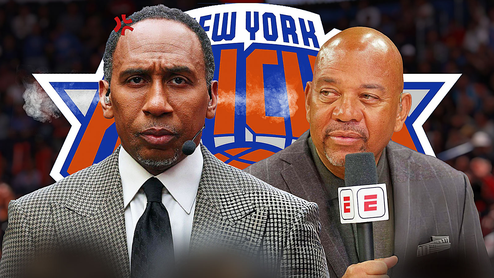 Stephen A. Smith steaming mad at Mike Wilbon for ‘JV’ dig at Knicks Cavs ECF series