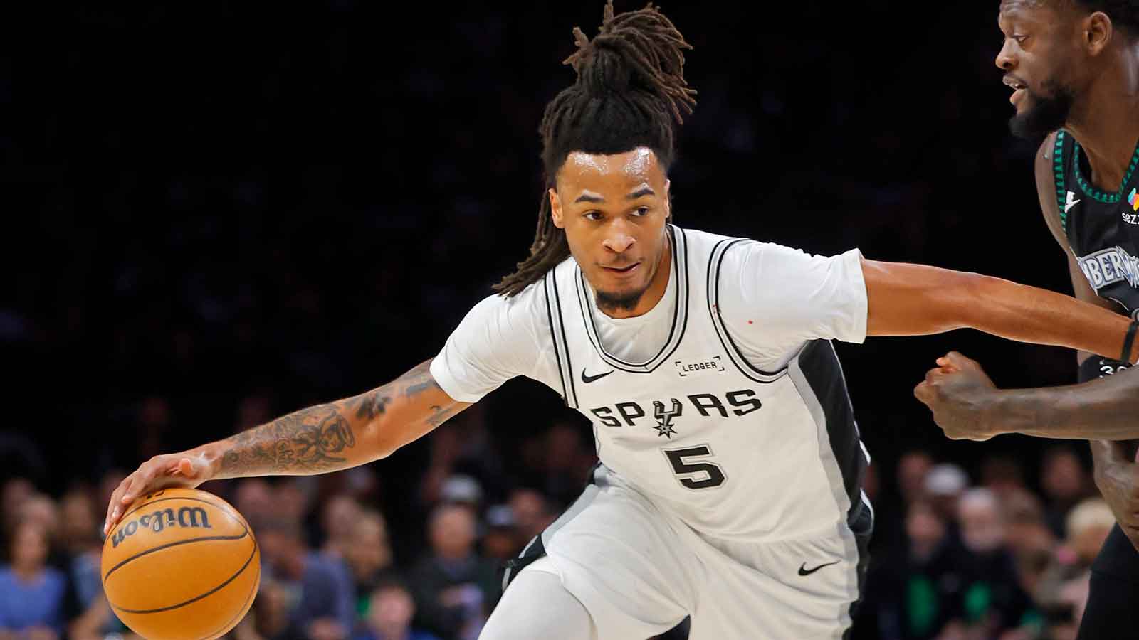Spurs take down Timberwolves with career game by Stephon Castle