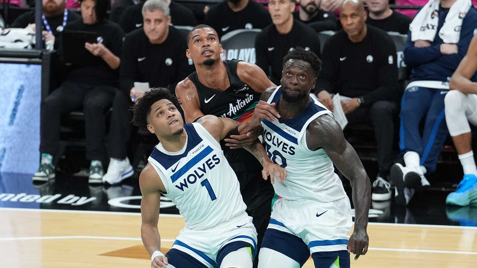 Timberwolves’ Terrence Shannon Jr. shows zero fear of Victor Wembanyama in postgame talk