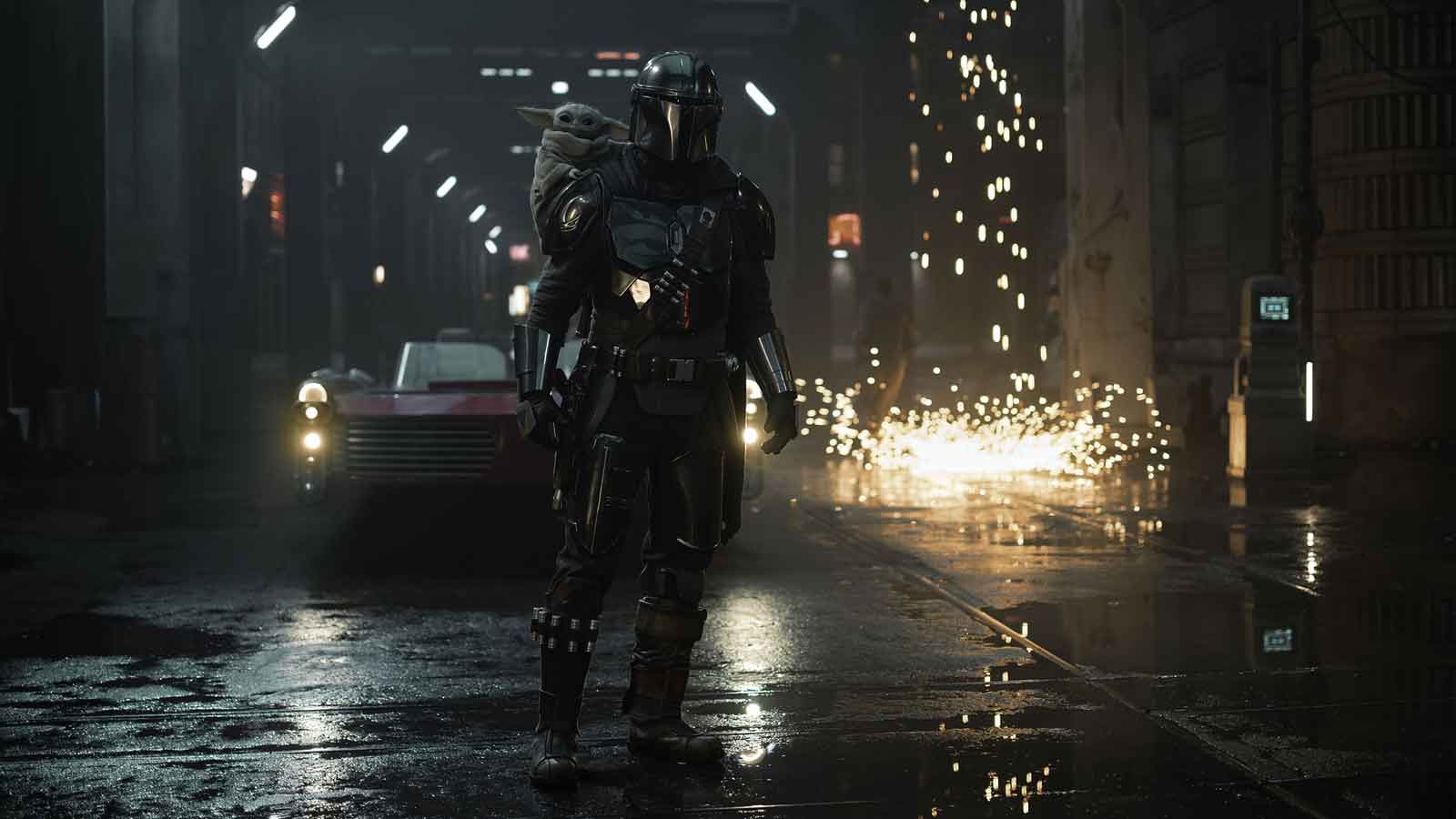 A still from Shakari in The Mandalorian and Grogu.