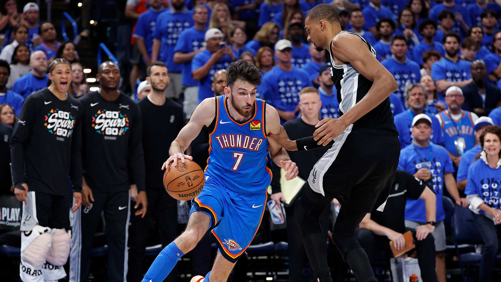 Kendrick Perkins accuses ‘punked’ Thunder Chet Holmgren of playing scared vs. Victor Wembanyama