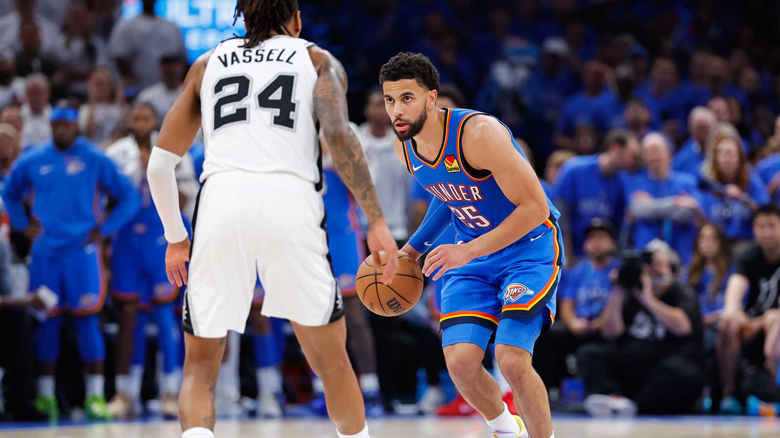 Is Thunder’s Ajay Mitchell playing in Game 4 vs. Spurs after Game 3 injury?