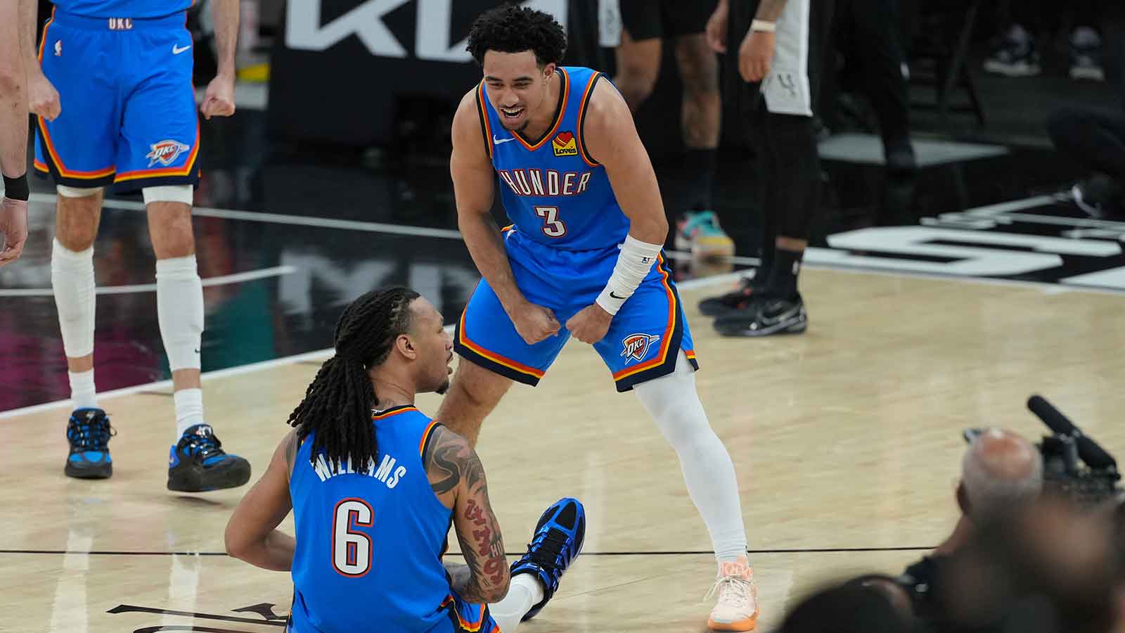 Thunder bench makes NBA history in Game 3 vs. Spurs
