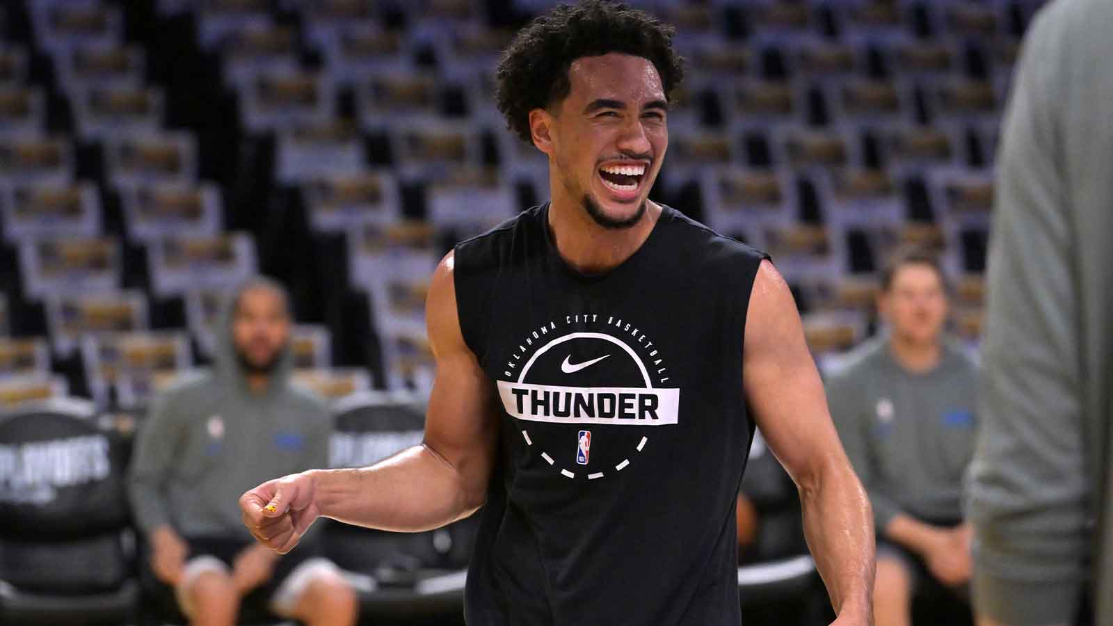 Thunder’s Jared McCain spends downtime before WCF with viral ‘MJ’ TikTok video