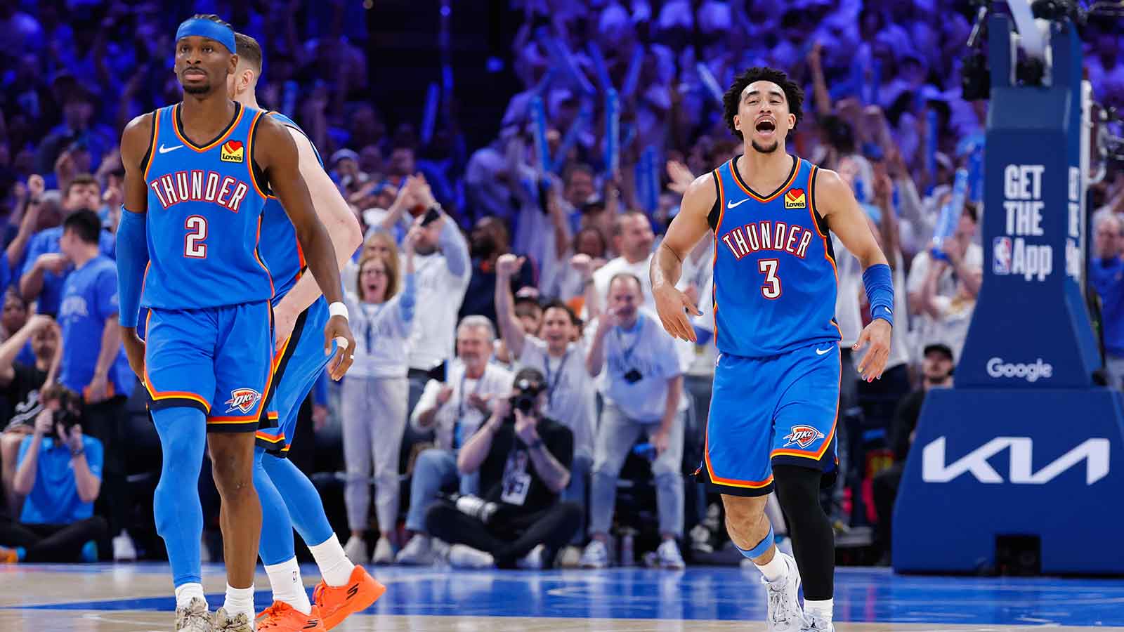 Thunder’s Shai Gilgeous-Alexander, Jared McCain take down Spurs in Game 3
