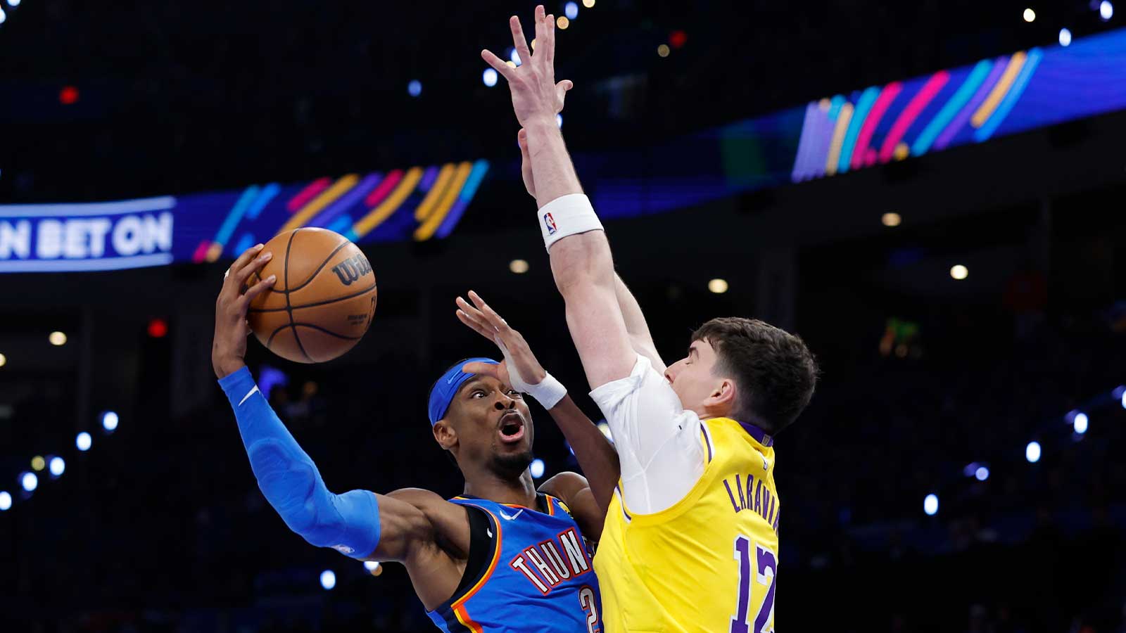 When was the last time Thunder’s Shai Gilgeous-Alexander scored less than 20 points?