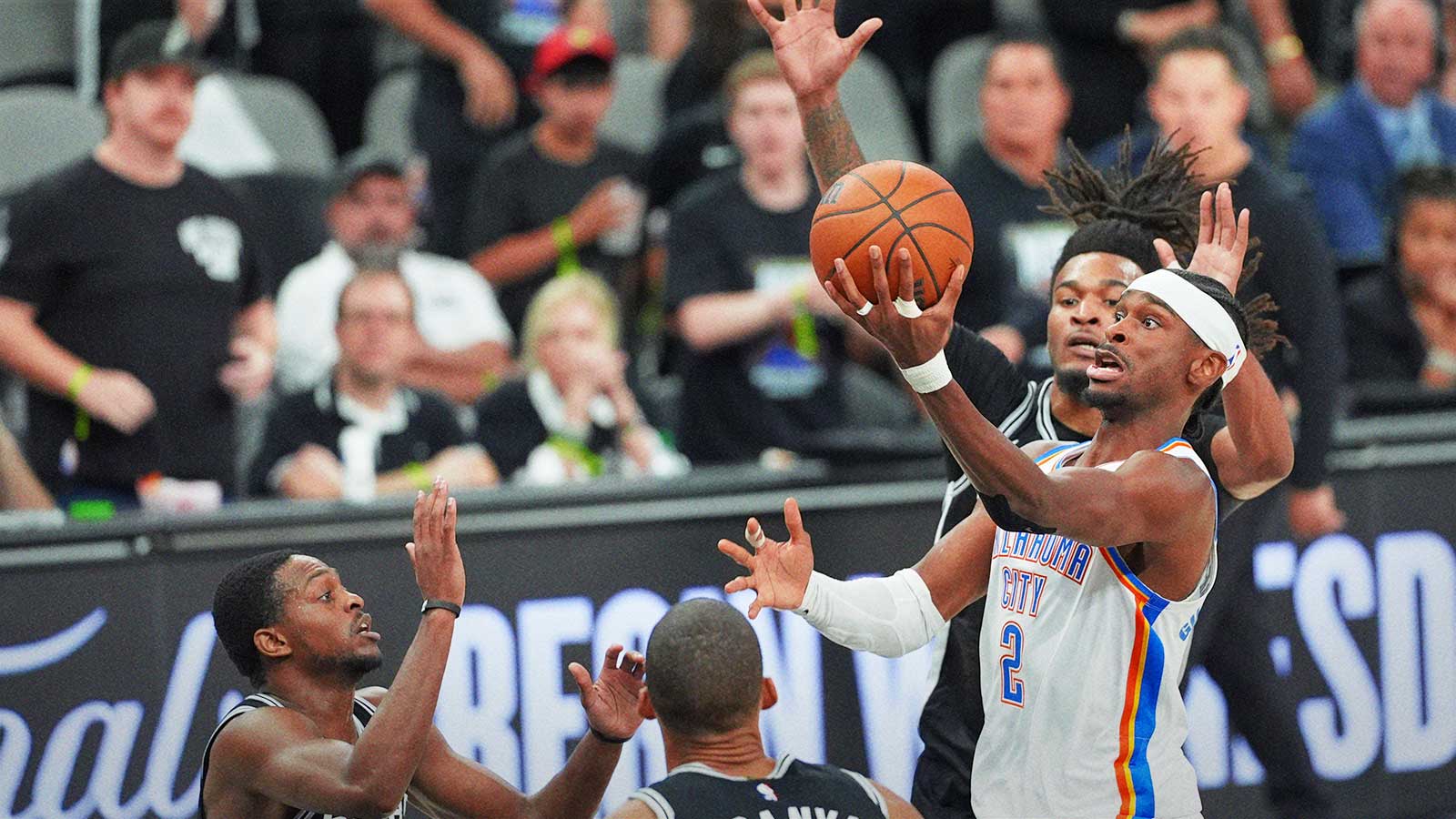 Thunder’s Shai Gilgeous-Alexander compares Spurs to Nuggets, Pacers series from title run