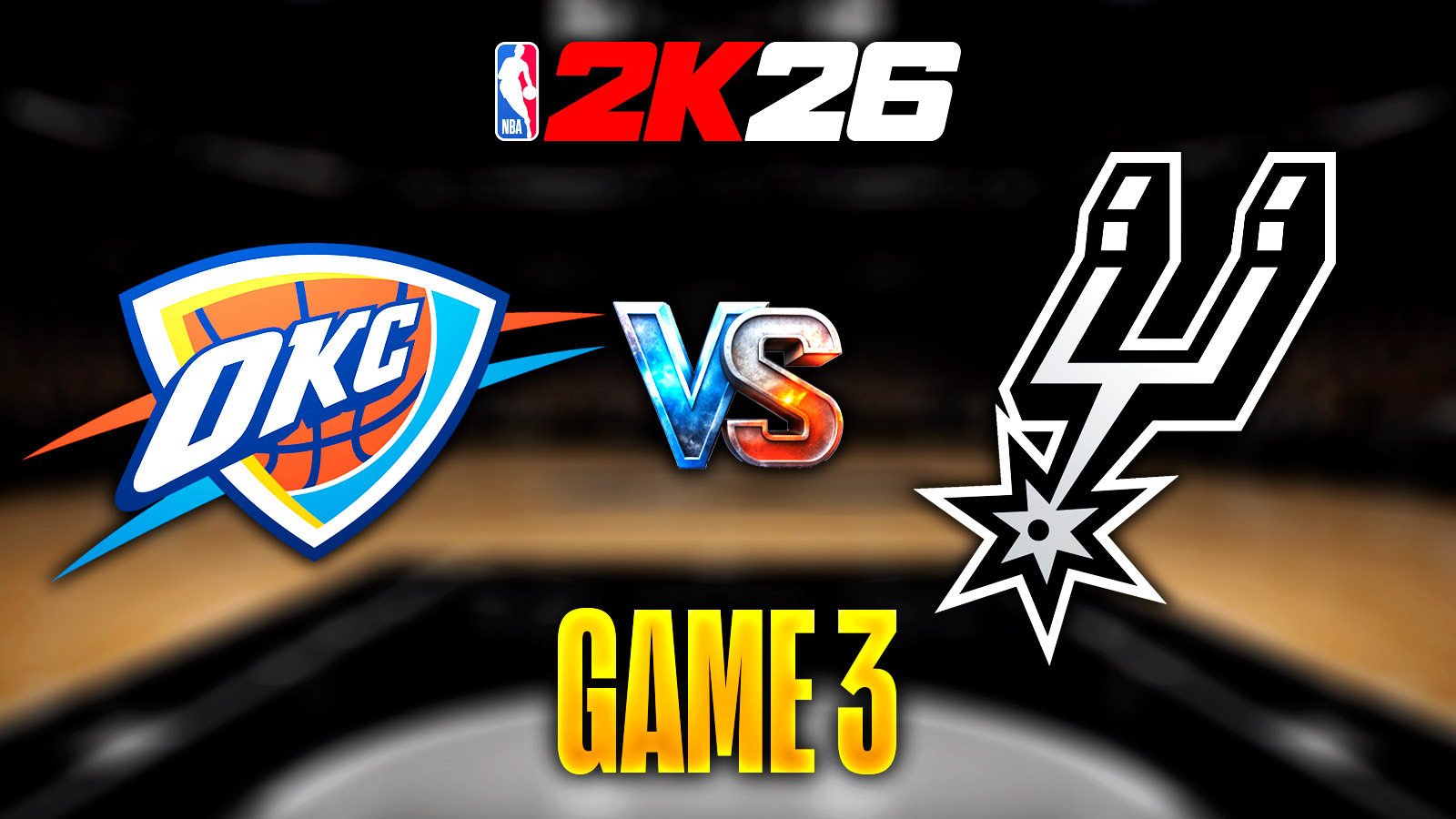 Thunder vs. Spurs Game 3 Results According to NBA 2K26