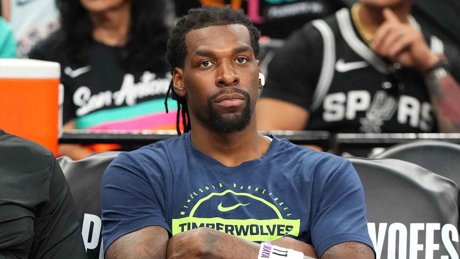 Timberwolves’ Naz Reid hit with questionable technical foul for pushing Victor Wembanyama