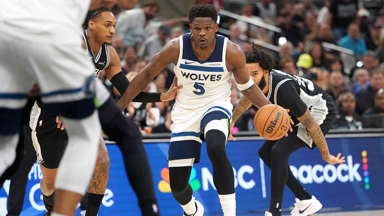 Timberwolves’ Anthony Edwards grabs attention with unexpected NBC player intro