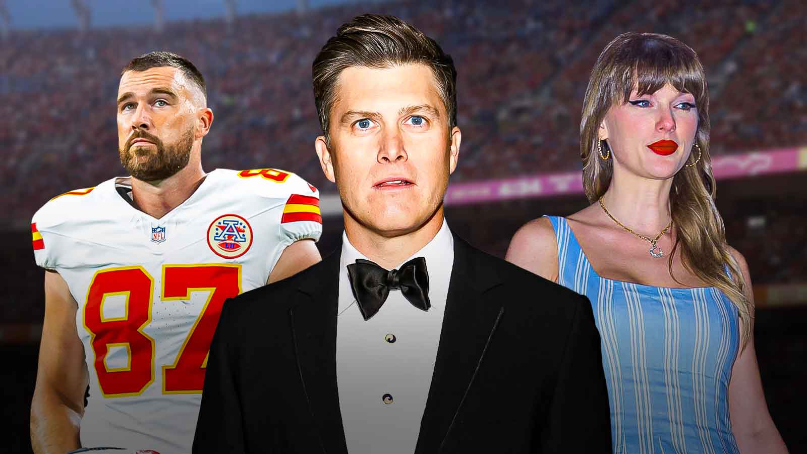 Travis Kelce agrees with Colin Jost on Taylor Swift dynamic