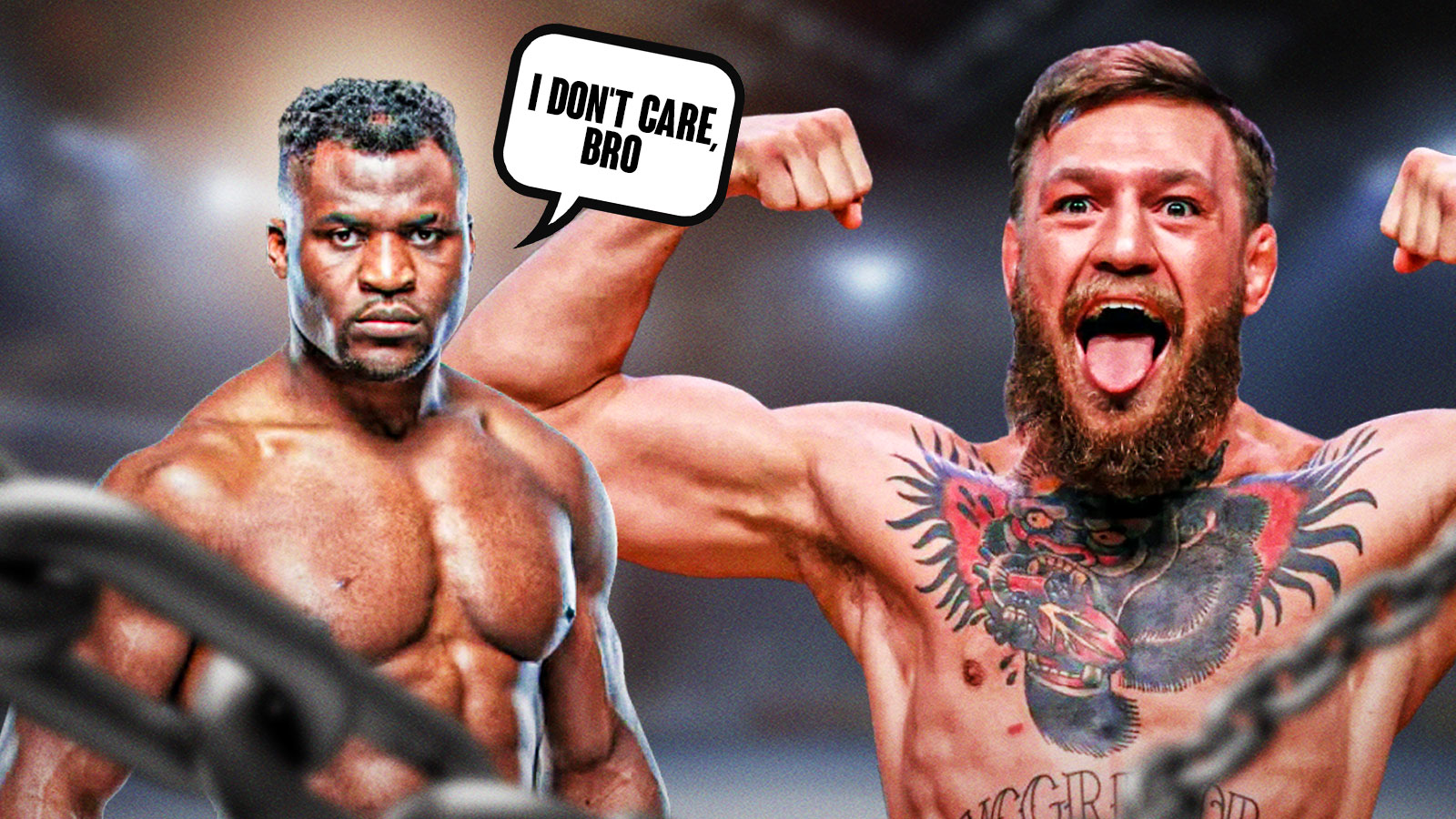 Francis Ngannou reacts to Conor McGregor’s UFC return : ‘I don’t care, bro’