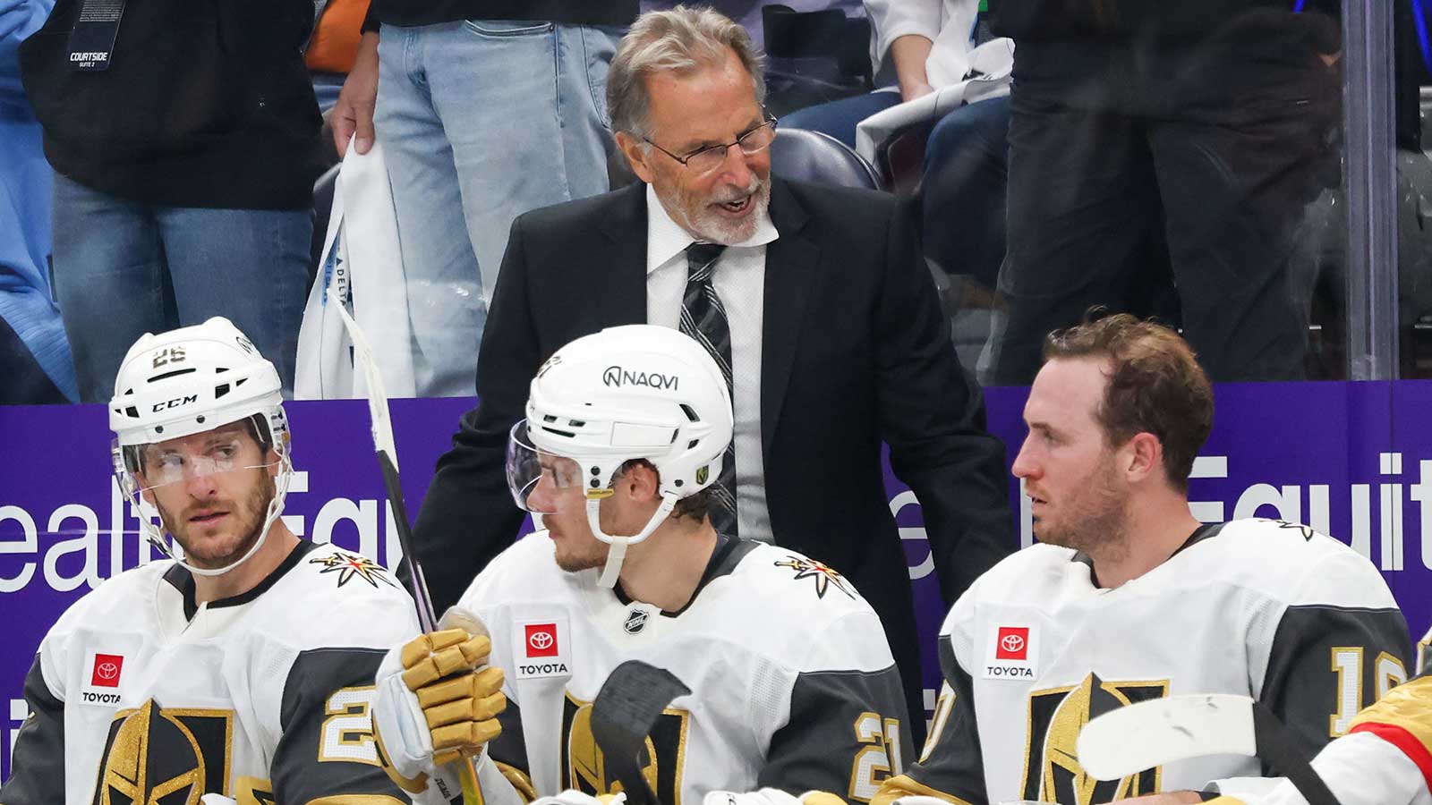 Golden Knights coach John Tortorella stiffs media, insider cites ‘temper tantrum’ over suspension