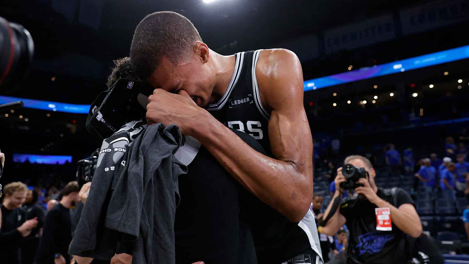 Spurs’ Victor Wembanyama reveals feelings behind Game 7 tears: ‘My life depends on it’