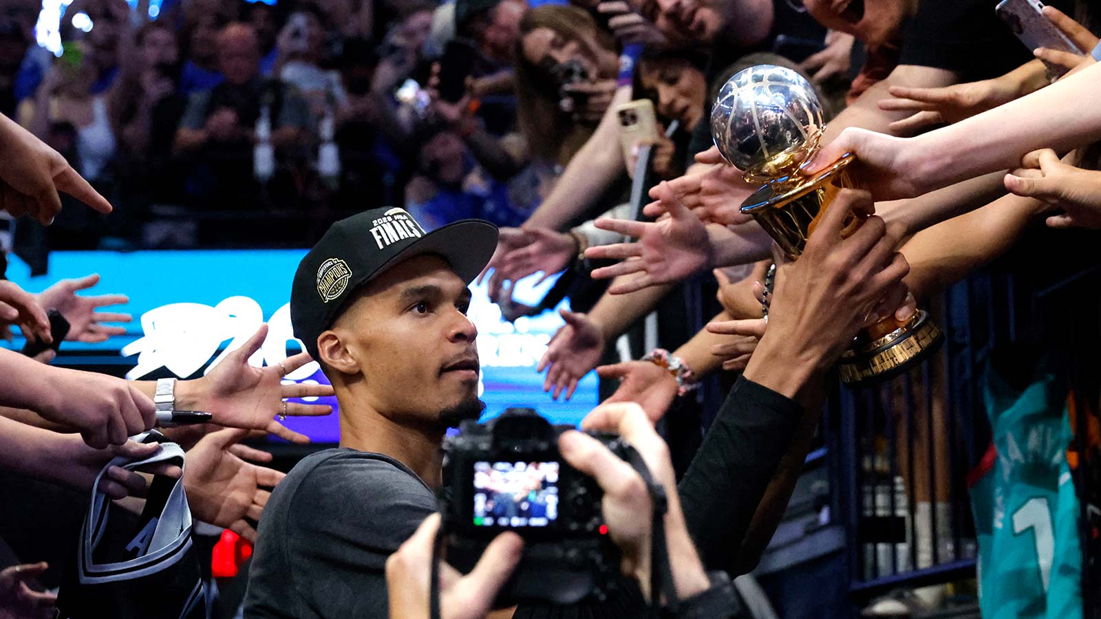 Spurs’ Victor Wembanyama reveals childhood dream of Larry O’Brien trophy
