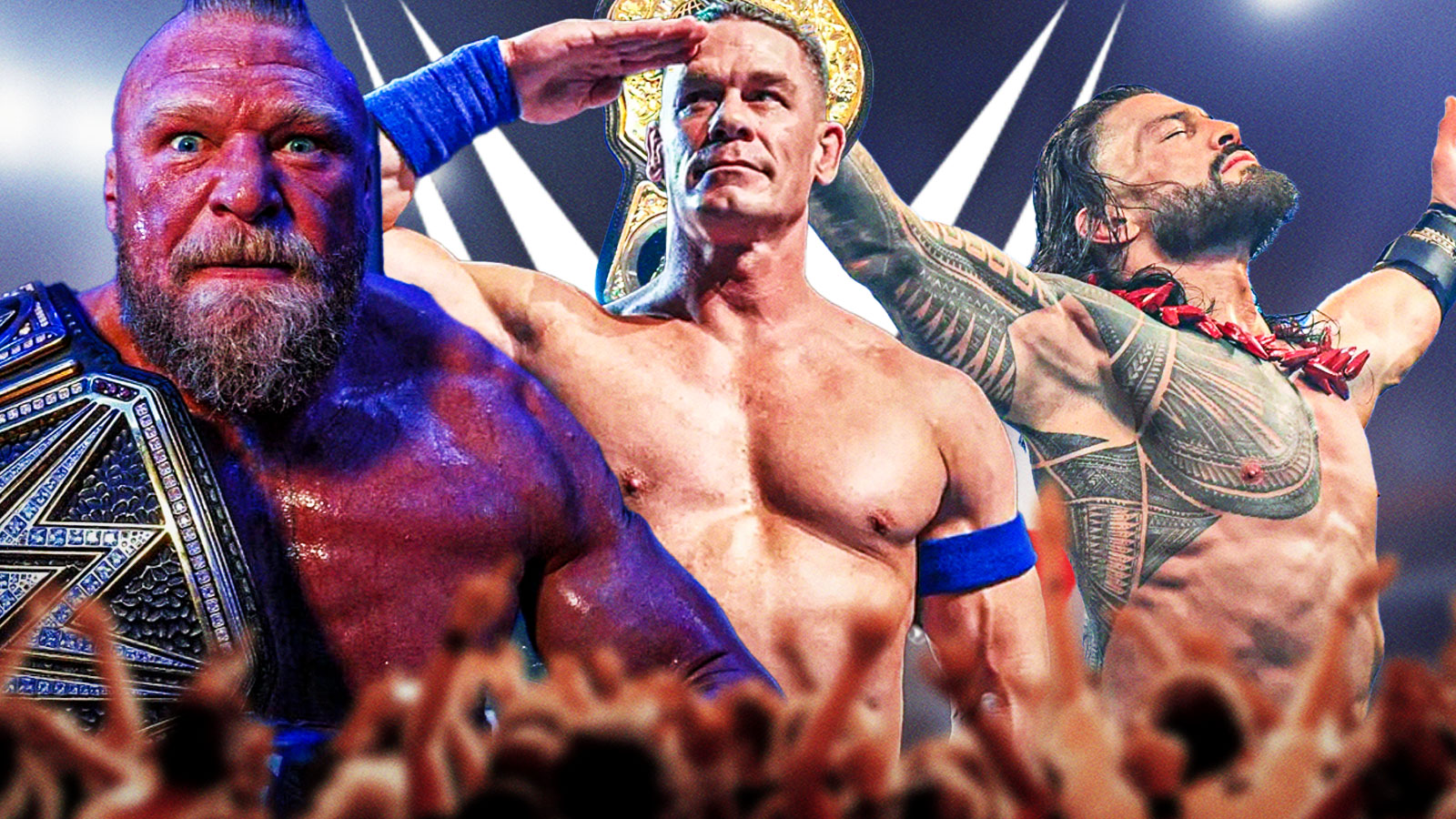 John Cena says Brock Lesnar and Roman Reigns were born to be WWE wrestlers