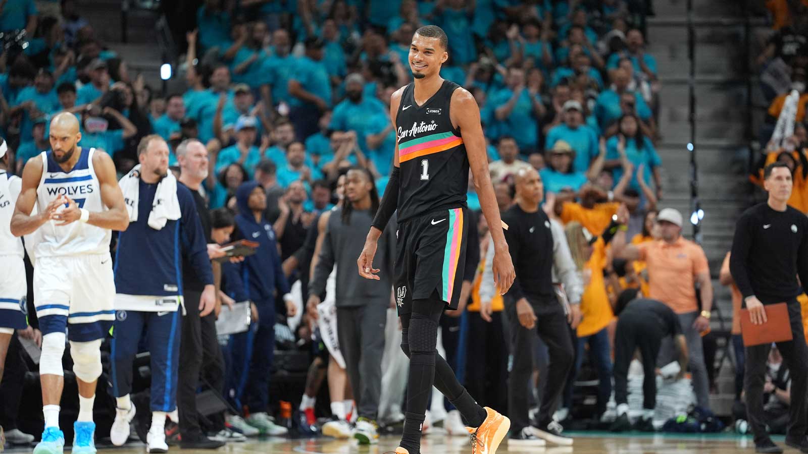 Spurs panic meter after shocking Game 1 loss to Timberwolves in Anthony Edwards’ return