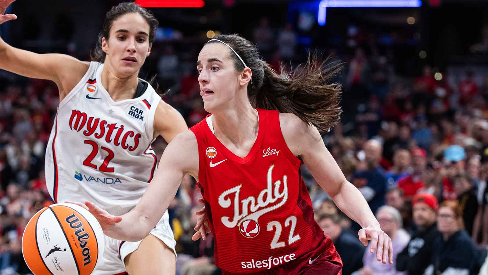 Why Fever star Caitlin Clark is proud for battling through adversity vs. Mystics