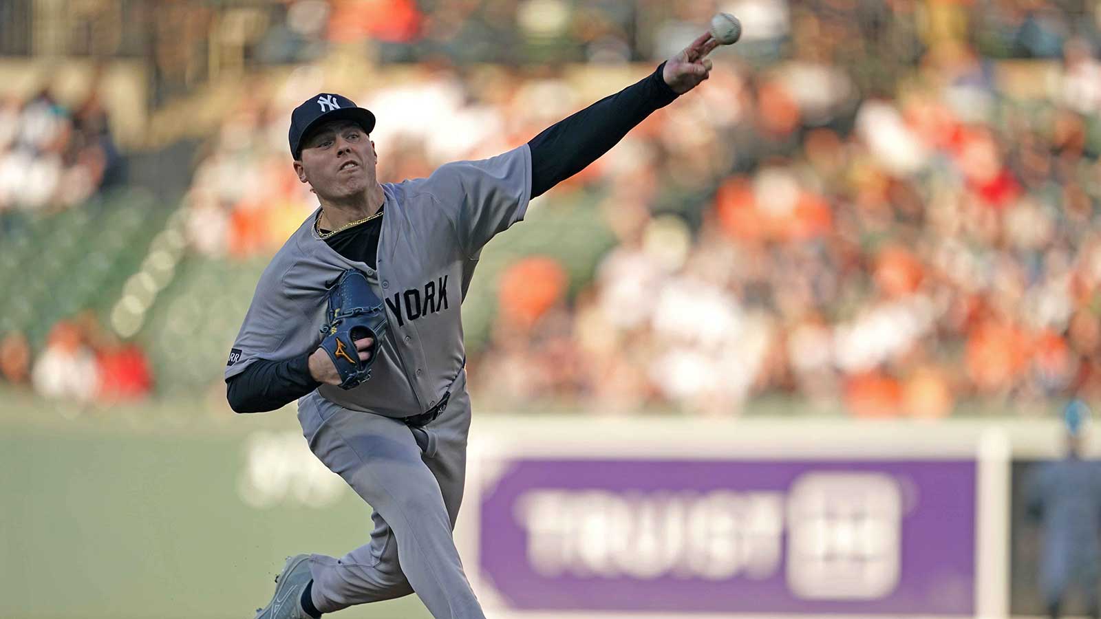Watch Yankees SP Ryan Weathers’ no-hit bid spoiled in 7th inning vs. Orioles
