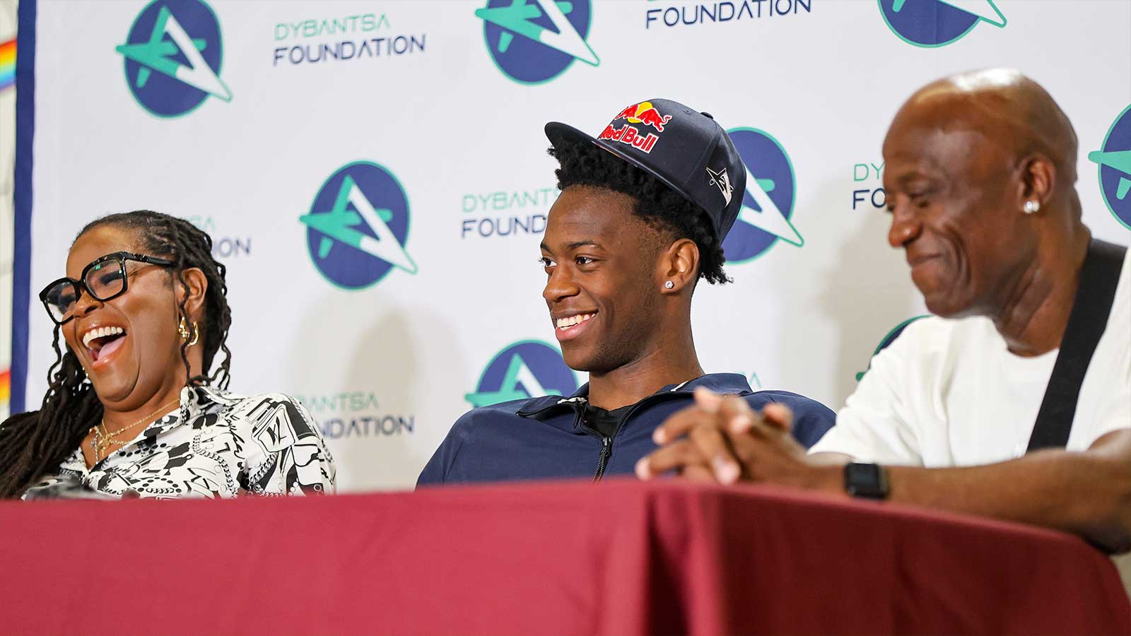 Wizards’ AJ Dybantsa honors dad, gets sister’s immediate reaction to No. 1 pick