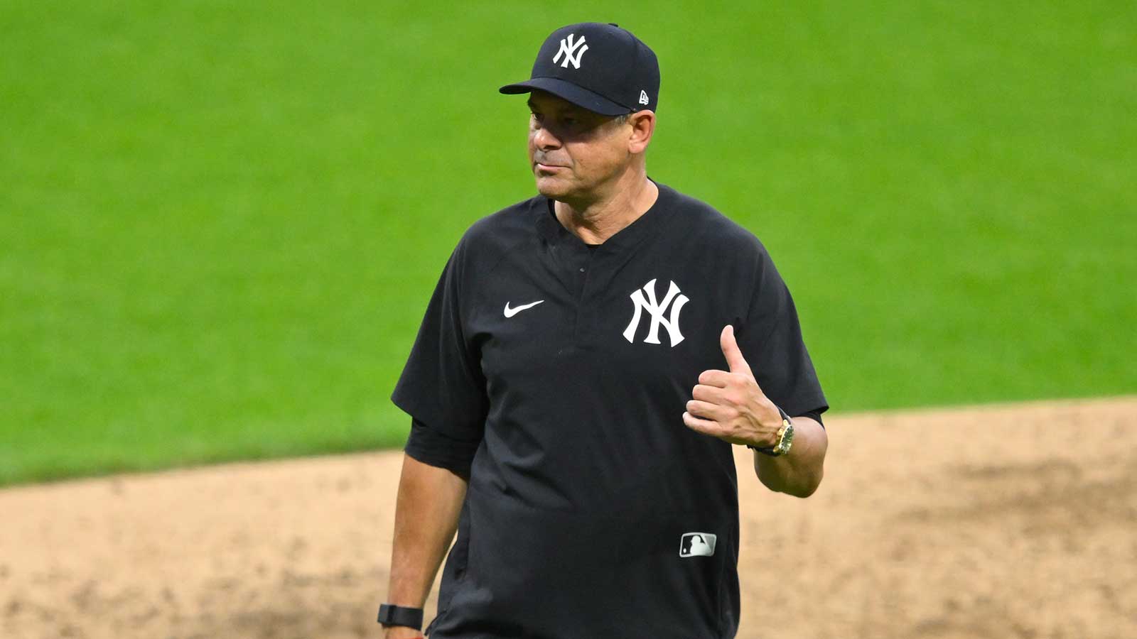 Aaron Boone responds to Aroldis Chapman demanding apology from Brian Cashman