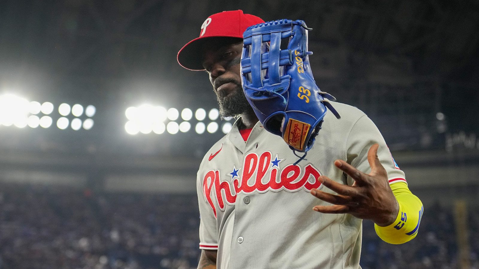 Phillies’ Adolis Garcia placed on injured list amid dreadful season