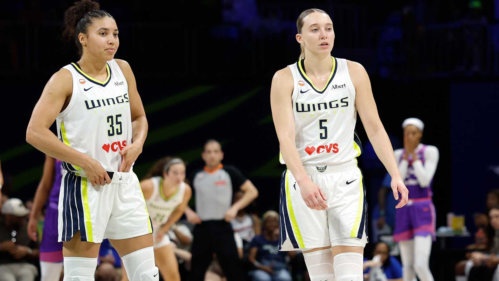 Wings' Paige Bueckers, Azzi Fudd sound off on dynamic duo after beating Mercury