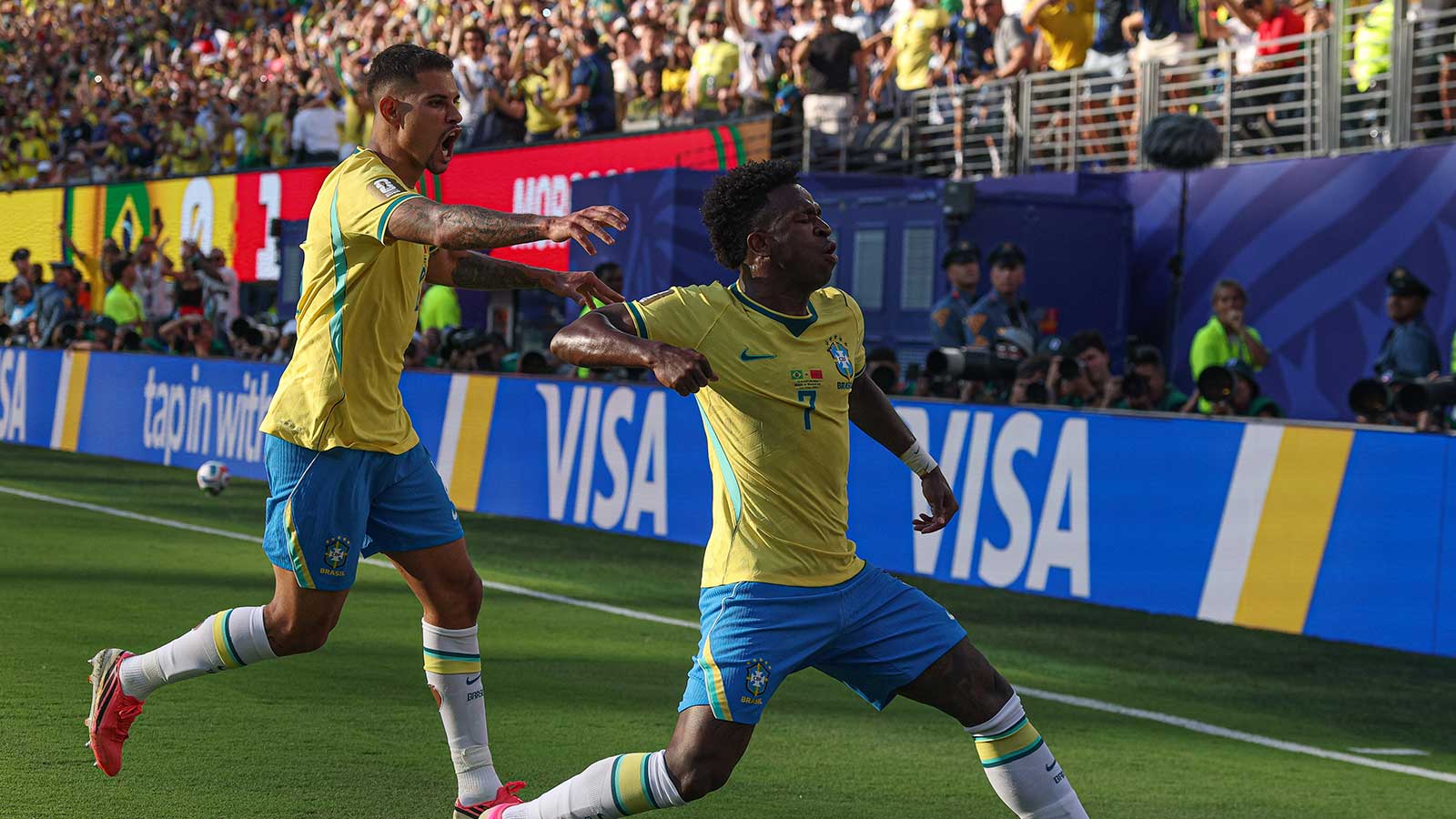 Brazil unleashes incredible scoring barrage on Haiti in World Cup match
