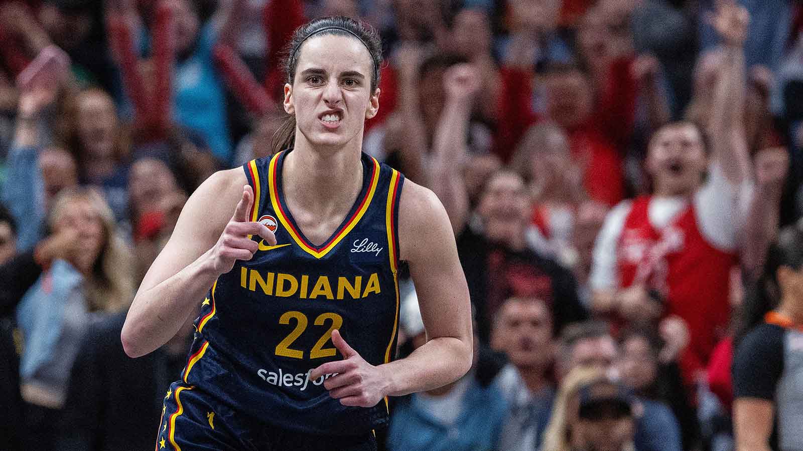 Fever’s Caitlin Clark out for Sparks game after Alyssa Thomas foul