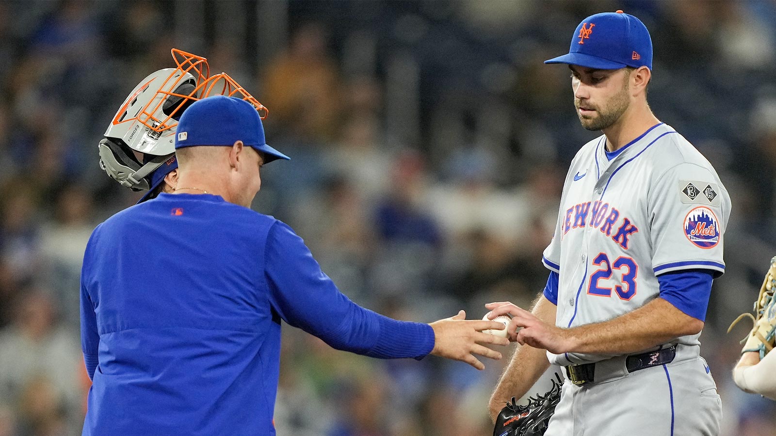 What Carlos Mendoza said after Mets-Cubs David Peterson trade