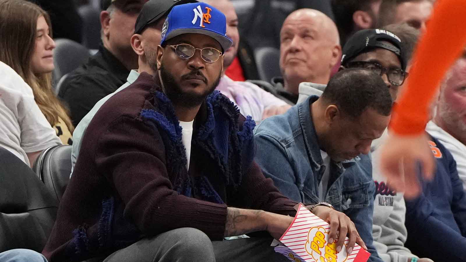 The role Carmelo Anthony played in Knicks OG Anunoby’s game-winning miracle