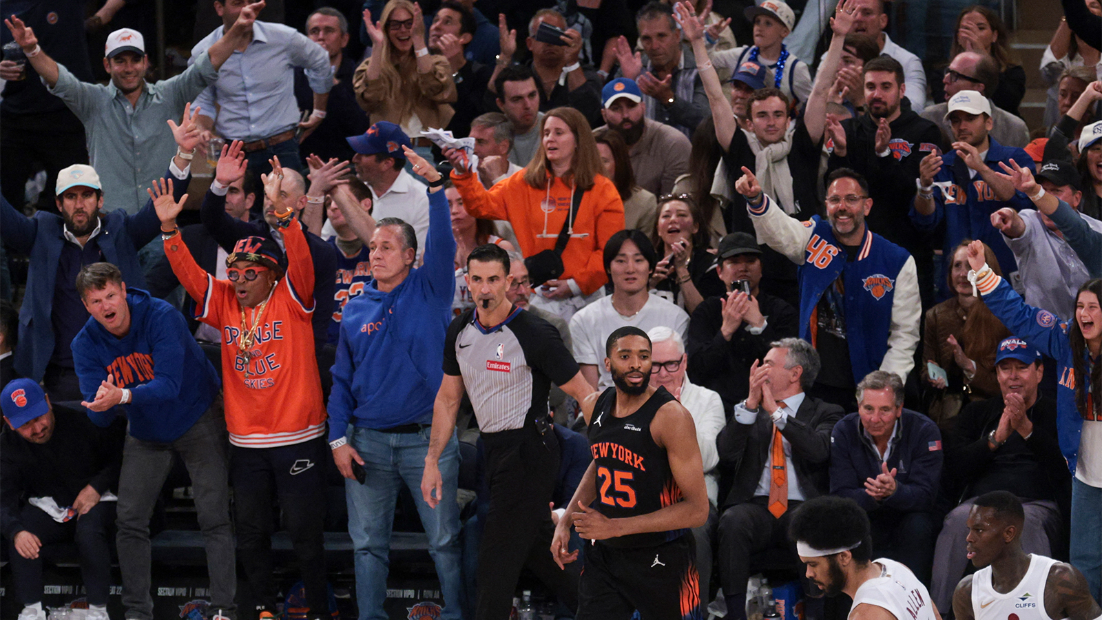 Madison Square Garden announces record-breaking $1 million Knicks celebrity row charity auction winners