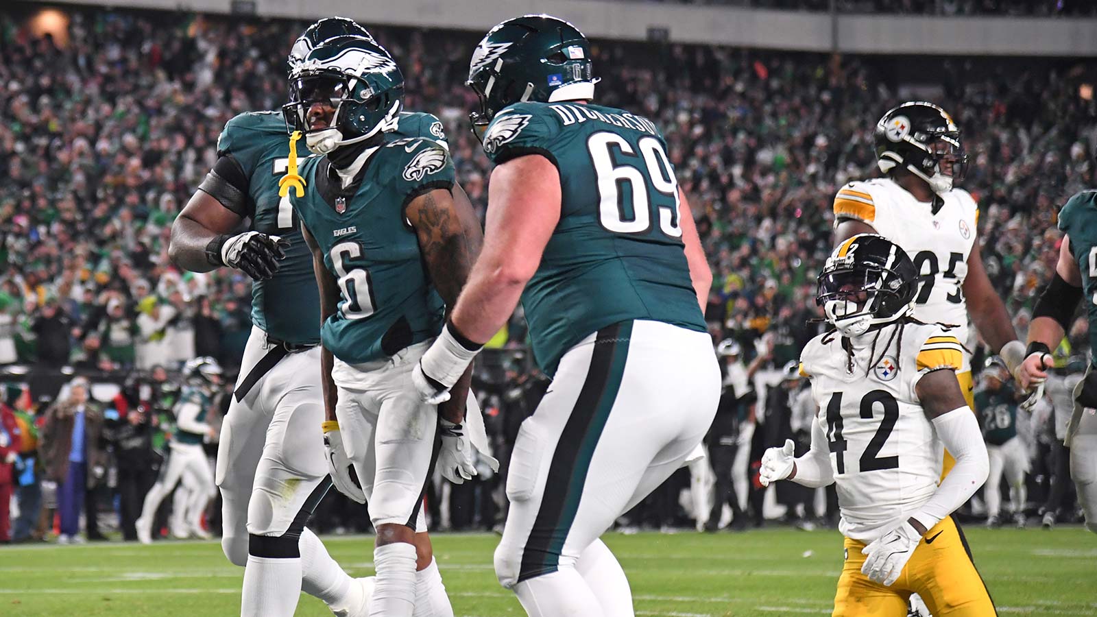 Jordan Mailata has no worries about DeVonta Smith as Eagles’ No. 1 WR after AJ Brown trade