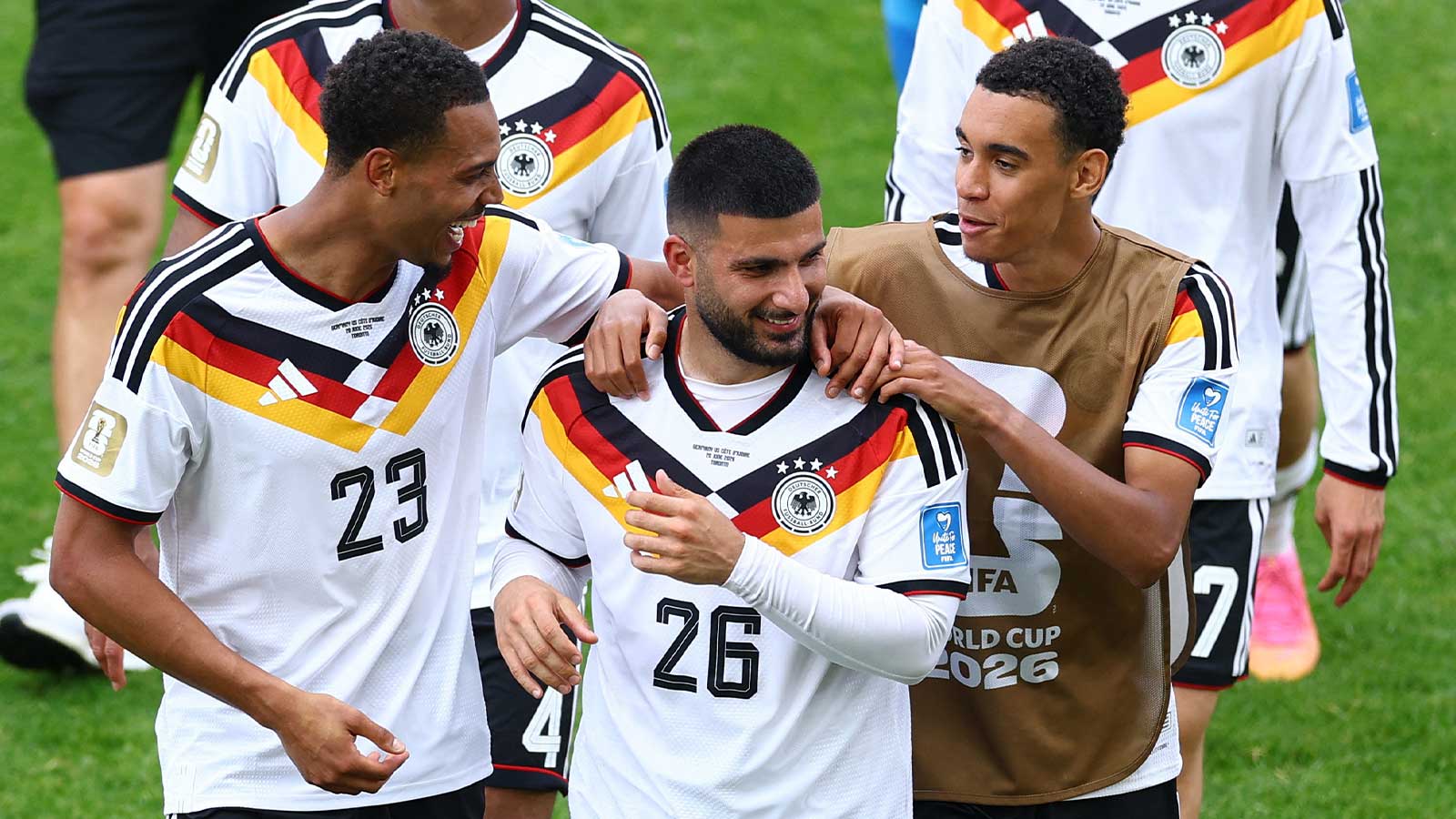 Substitute Deniz Undav goes off for Germany vs. Ivory Coast in World Cup