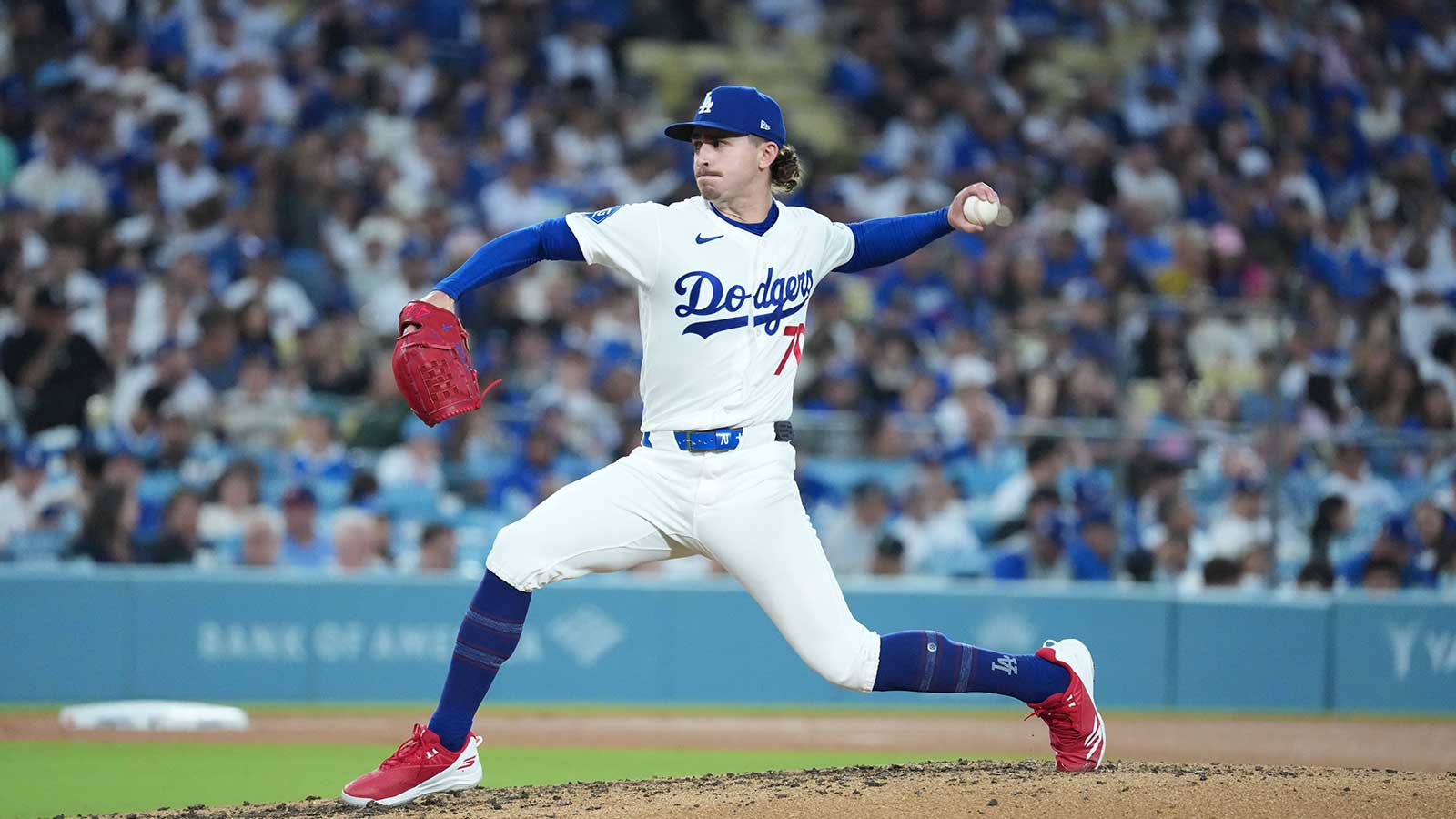 Dodgers’ Dave Roberts reveals why Justin Wrobleski left scoreless game at 67 pitches