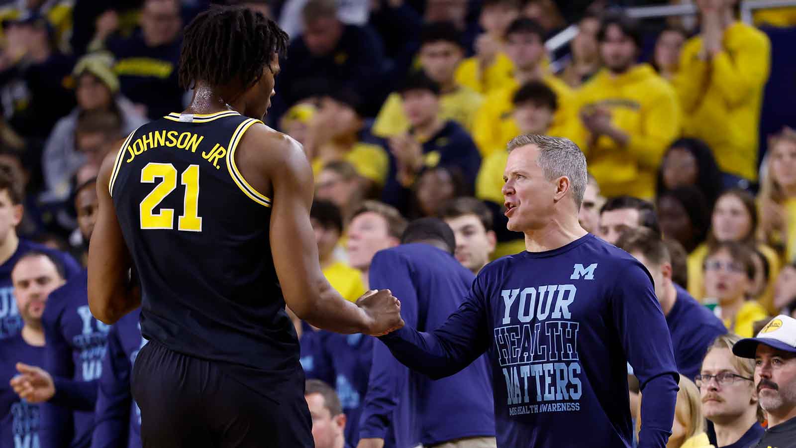 Mavericks' Morez Johnson Jr. has perfect reaction to reuniting with Dusty May as No. 9 pick