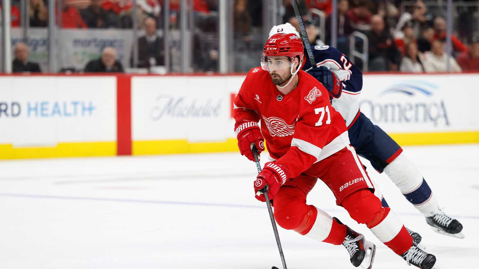Sharks' perfect trade offer for Red Wings' Dylan Larkin after trade request