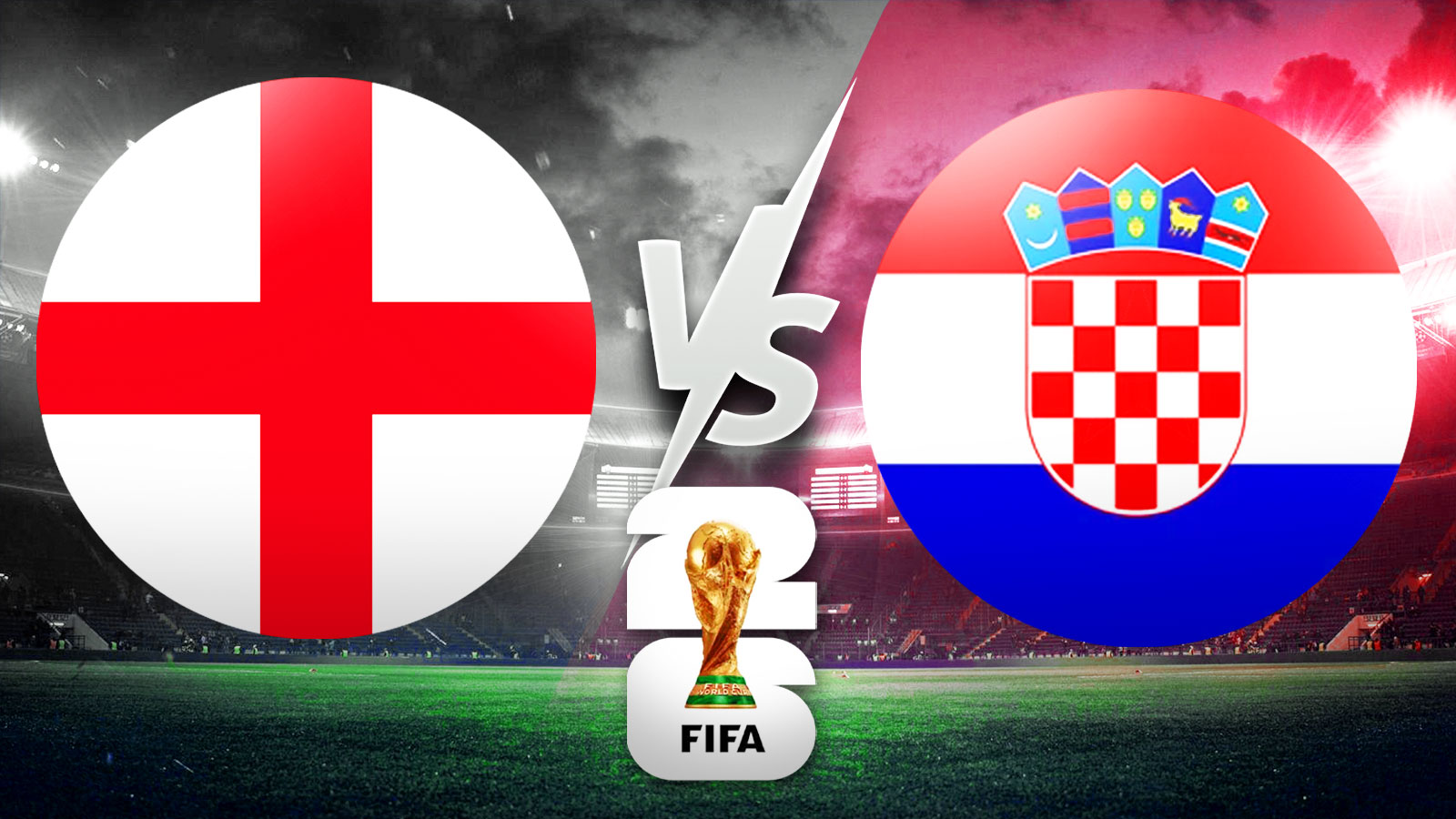 thumbnail needed with Flag/logo on each side with the vs in the center and a soccer background