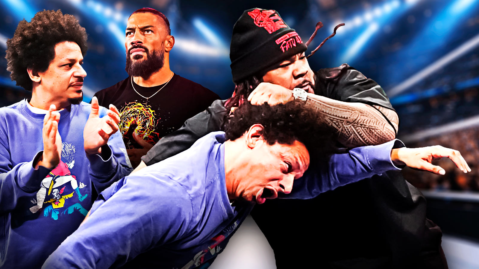 Exclusive: Street Fighter star Eric André’s warning to Roman Reigns after RAW attack