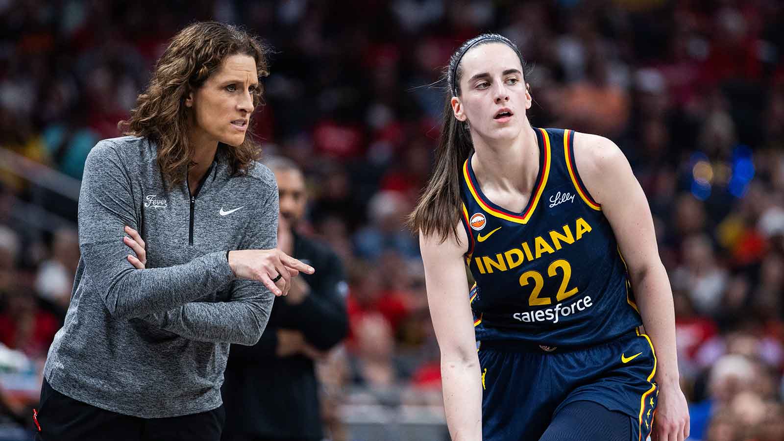 Fever coach Stephanie White’s ‘elite’ reaction to bonkers Caitlin Clark-Aliyah Boston record