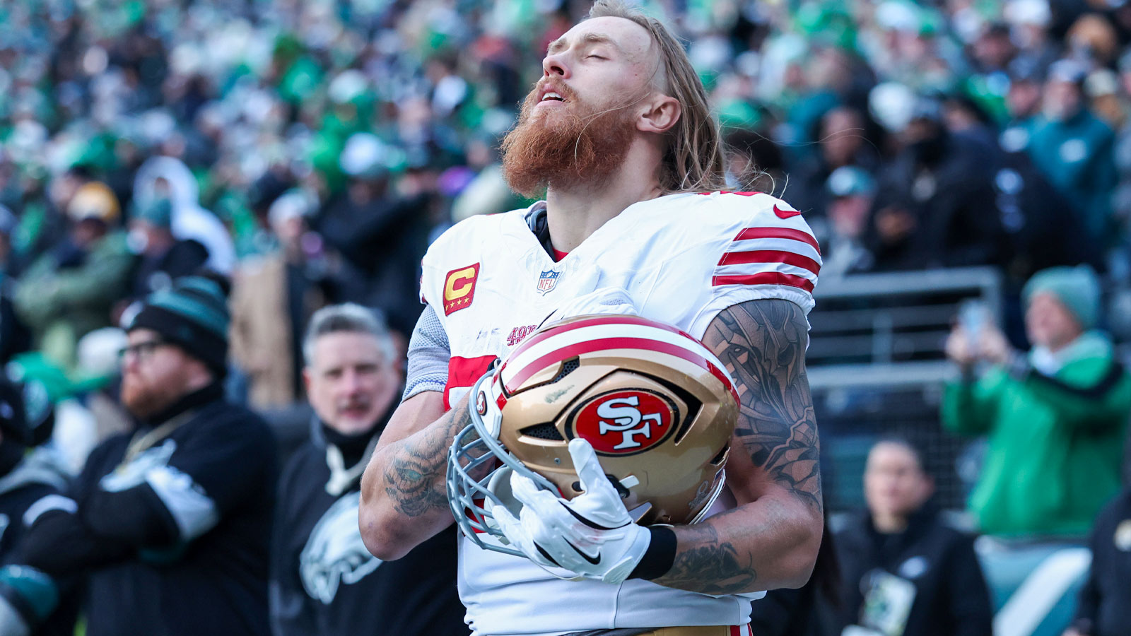 George Kittle drops ‘very fast’ impression on key 49ers newcomer