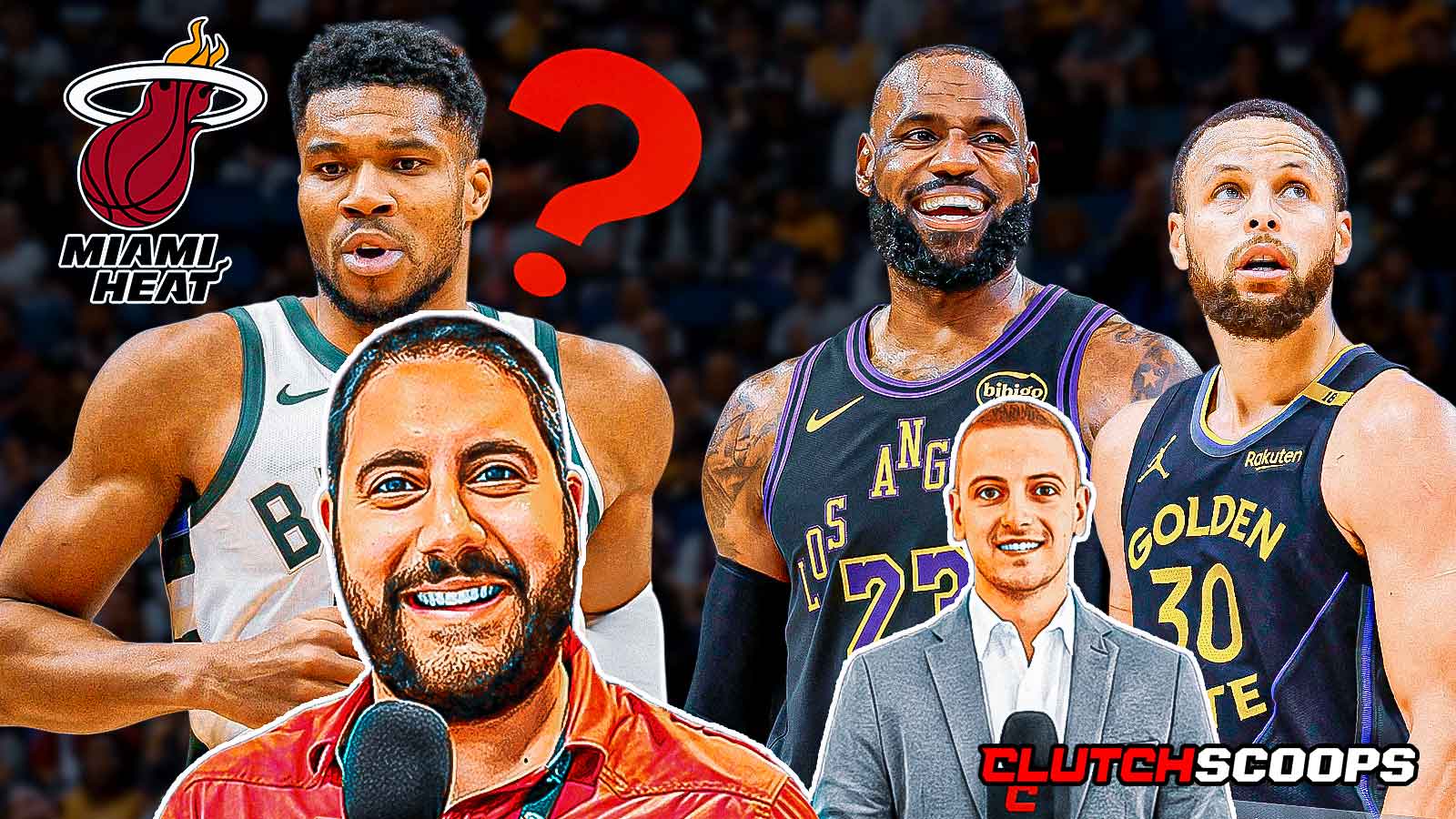 Clutch Scoops: Giannis trade imminent? Steph Curry recruiting LeBron to Warriors? Latest NBA trade, draft intel