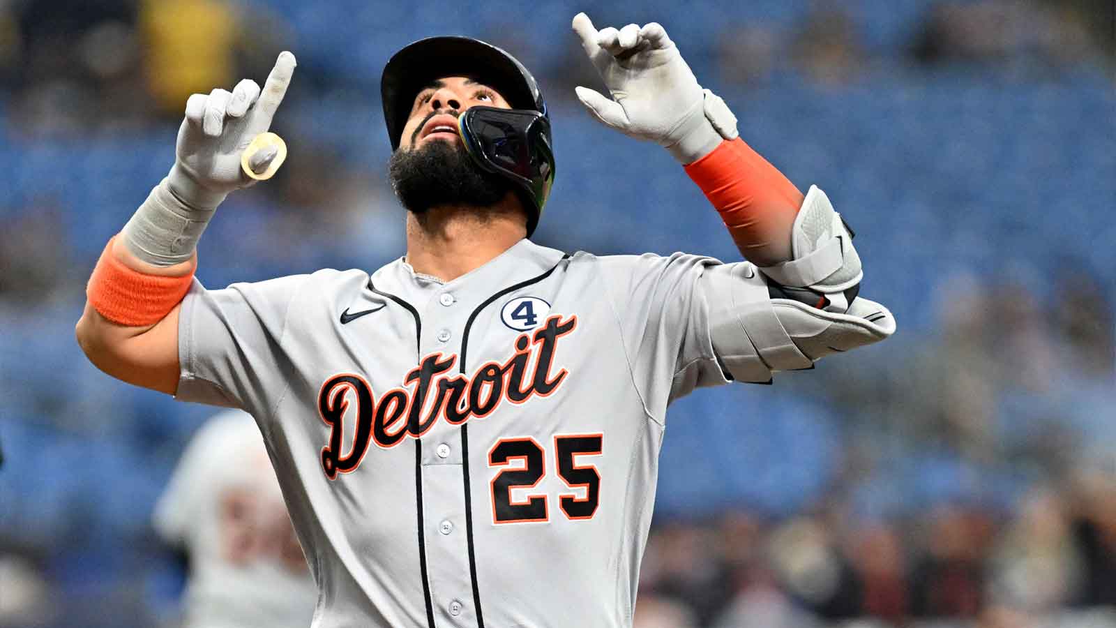 Tigers’ Gleyber Torres returns with 433-foot leadoff bomb in first at-bat
